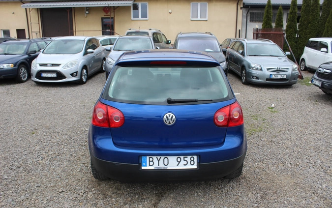 Volkswagen Golf cena 16900 przebieg: 268846, rok produkcji 2006 z Międzyzdroje małe 254